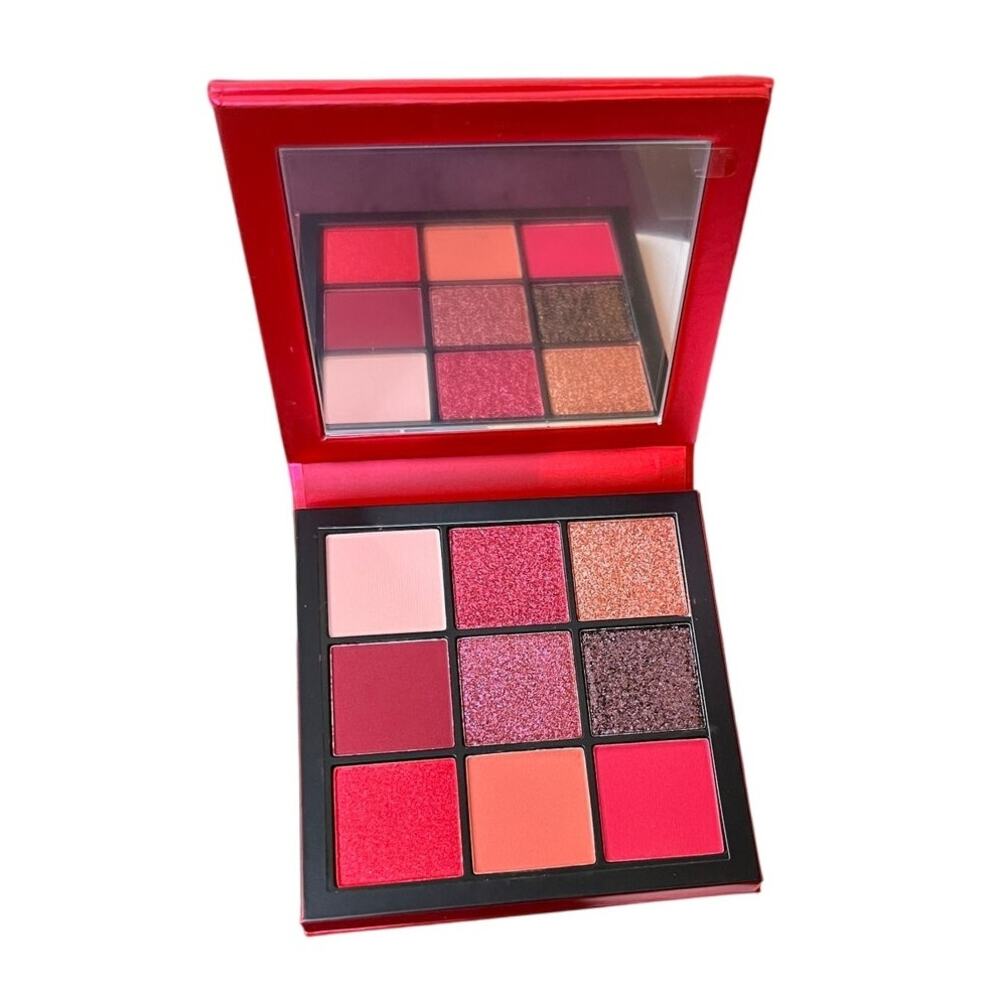 Huda Beauty Monochromatic High Pigment Eyeshadow Pallet Ruby Obsession